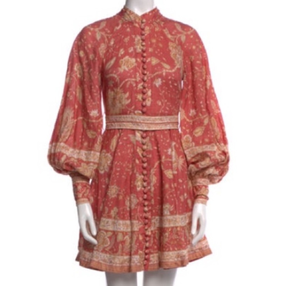 Pink zimmermann dress , excellent condition